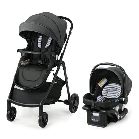 It features an aluminum material for the stroller frame, handlebar and body, ensuring strength and durability. . Graco modes se travel system